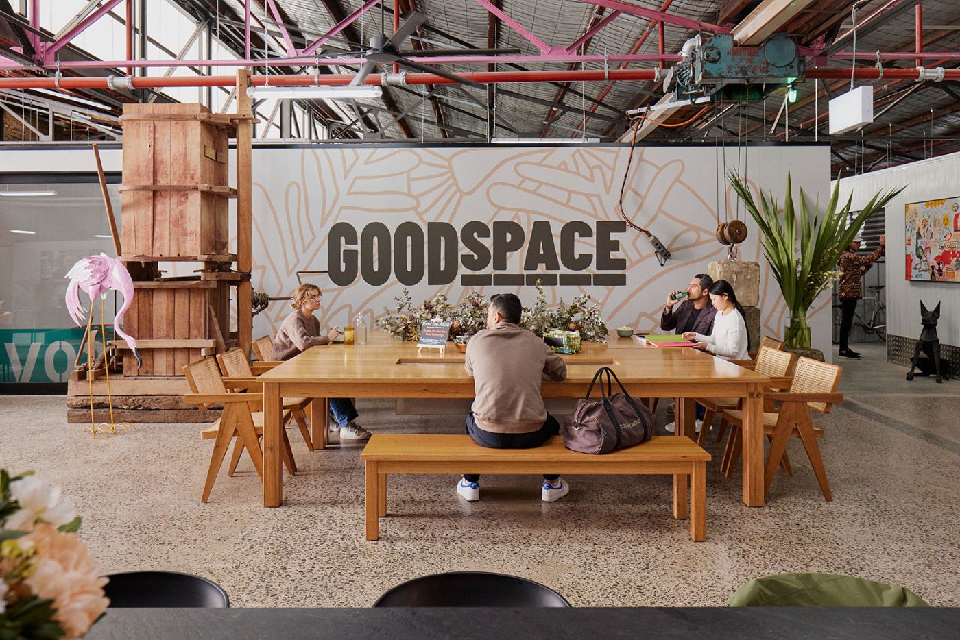 Goodspace Kingsgrove co-working floor